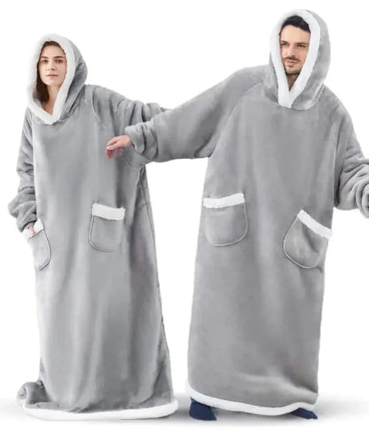 The Midnight Robe — Floor-Length Wearable Blanket
